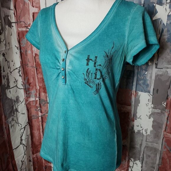 Harley t-shirt tortoise  - Picture 3 of 4